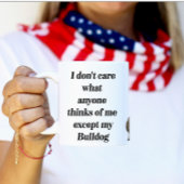 11-oz Zwart Frans Bulldog Mok Funny Dog Mok