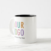 11 oz Zwart Inside Mok Naam van de werknemer Busin (Voorkant links)