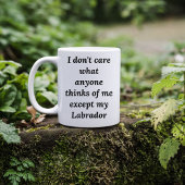 11 oz Zwart Labrador Retriever Funny Gift Mok