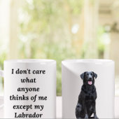11 oz Zwart Labrador Retriever Funny Gift Mok