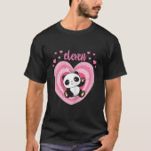 11 Panda 11Th B-Day T-shirt (Voorkant)