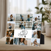 11 Personalized Best Aunt Photo Collage Fotoplaat