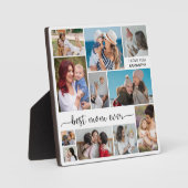 11 Photo Collage Best Mom Ever Fotoplaat (Voorkant)