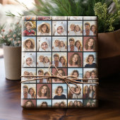 11 Photo Collage Pattern - Aangepast raster Cadeaupapier