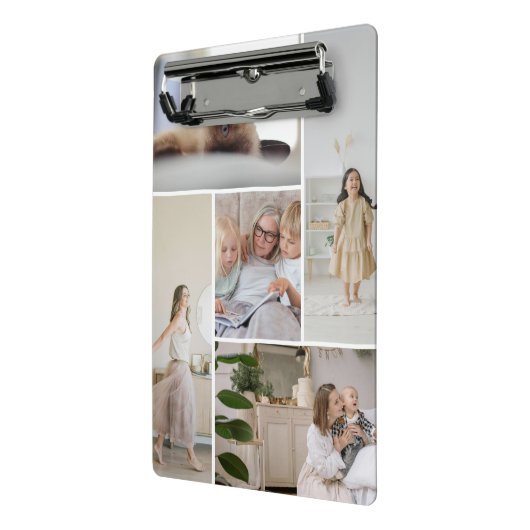 11 Photo Collage Template Personalized Mini Klembord (Angled2)