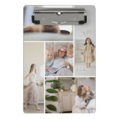 11 Photo Collage Template Personalized Mini Klembord (Voorkant)