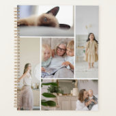 11 Photo Collage Template Personalized Planner (Voorkant)