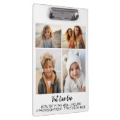 11 Photos - 4 Front, 7 Back - Black Text on White Klembord (Rechts)