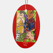 11 Pijnleidingen Keramisch Ornament (Links)