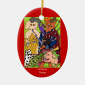 11 Pijnleidingen Keramisch Ornament (Voorkant)