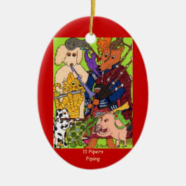 11 Pijnleidingen Keramisch Ornament