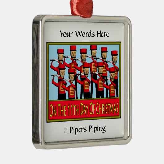 11 Pijnleidingen Metalen Ornament (Rechts)