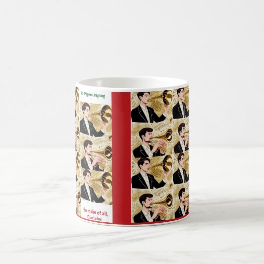 11 Pipers Piping, 11e dag van de mok van Kerstmis (Center)