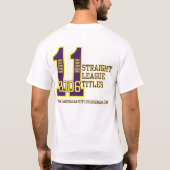 11 recht t-shirt (Achterkant)