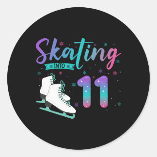 11 Schaatsen in de 11e Ronde Sticker