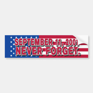 11 SEPTEMBER 2001 Bumpersticker
