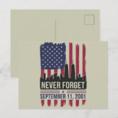 11 september 2001 Memorial Day Verenigde Staten Briefkaart (Voorkant / Achterkant)