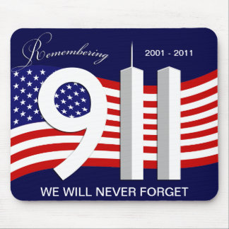 11 september - 9/11 10e Jubileum Mousepad Muismat
