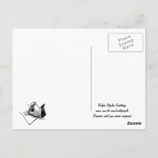 11 september briefkaart (Achterkant)