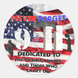 11 september Jubileum Ronde Sticker