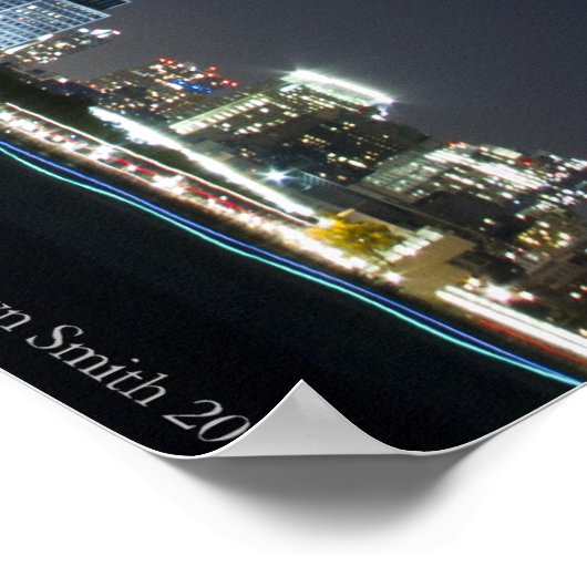 11 september Memorial Lights Poster (Hoek)