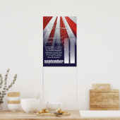 11 september - Poster met groot gedenken (Keuken)