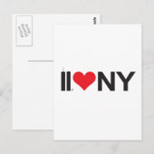 11 september Twin Towers Love NY Briefkaart (Voorkant / Achterkant)