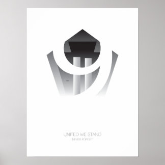 11 september Vergeet Poster nooit