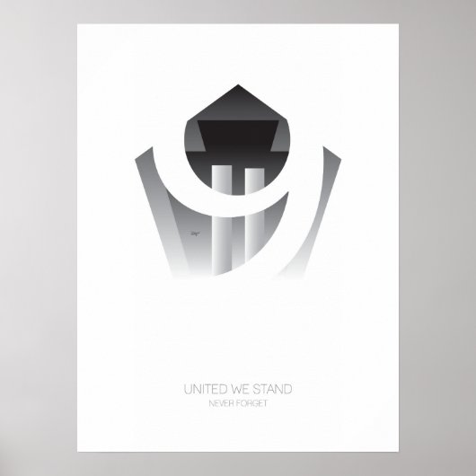 11 september Vergeet Poster nooit (Voorkant)