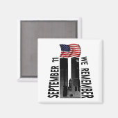 11 september We herinneren ons de herdenking Magneet (Voorkant / Achterkant)