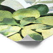 11 Tafelweddenschappen Grafiek Greenery Eucalyptus Poster (Hoek)