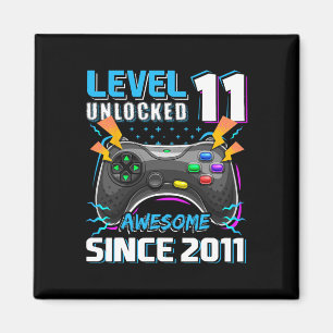 11 Unlocked Geweldige 2011 Videospel 11e Verjaarda Magneet