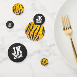 11 van 12 gepersonaliseerde tijgerStippen Confetti