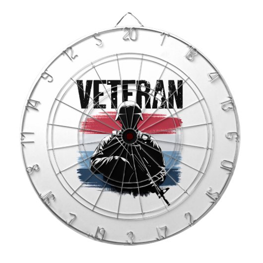 #11 Veteranen Dartbord (Voorkant)