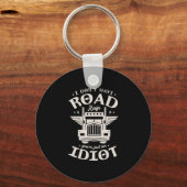 11.Vrachtwagen voor vrachtwagenchauffeur Sleutelhanger (Voorkant)