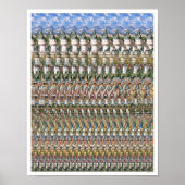 11"x14" "Neuschwantstein Castle" 3D Poster (Voorkant)