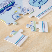 11 X14 Puzzle (252 stuks) "ABC's of Hope Town" Legpuzzel (Zijkant)