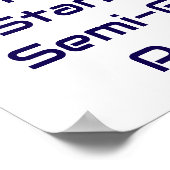 11"x14" Standaard Halfglans Poster (Hoek)