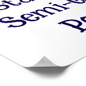 11"x17" Standaard Halfglans Poster (Hoek)
