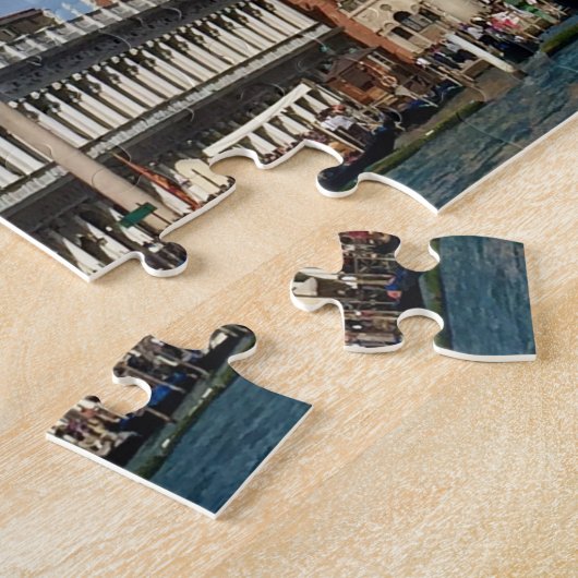 11 x 14 CLASSIC UITZICHT VENICE EN DE DOGES PALACE Legpuzzel (Zijkant)