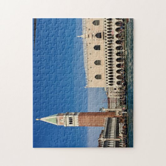 11 x 14 CLASSIC UITZICHT VENICE EN DE DOGES PALACE Legpuzzel (Verticaal)