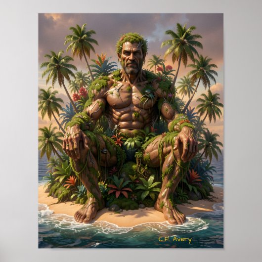 11 X 14 Downloadbare Man 'The Unyielding' Poster (Voorkant)