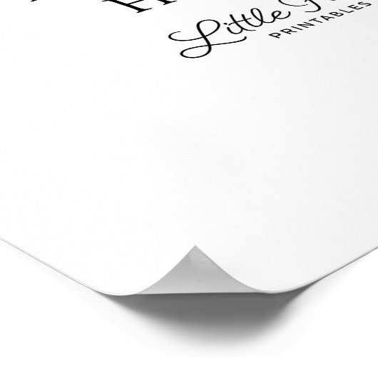 11 x 14-inch Poster (Hoek)