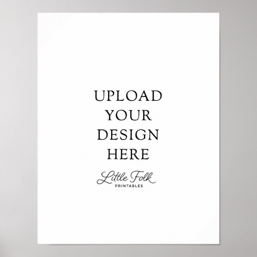 11 x 14-inch Poster (Voorkant)