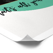 11 x 14 inch waanzinnig afdrukken II Poster (Hoek)