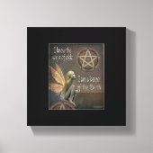 11 x 14 Keeper de Aarde Fairy Canvas Afdruk (Voorkant)
