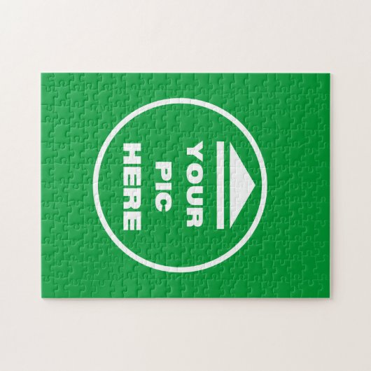 11" x 14" puzzel - Voeg uw Afbeelding (Horizontaal)