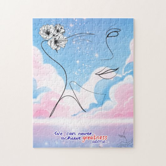 11" x 14" Puzzle with Gift Box, 252 Pieces Legpuzzel (Verticaal)