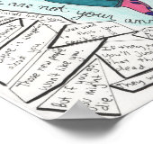 11 x 14 uur bewaren (angst) poster (Hoek)