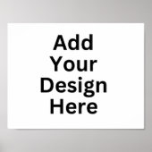 11 x 8,5 in aangepaste afdruk poster (Voorkant)